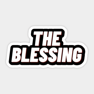 the blessing Sticker